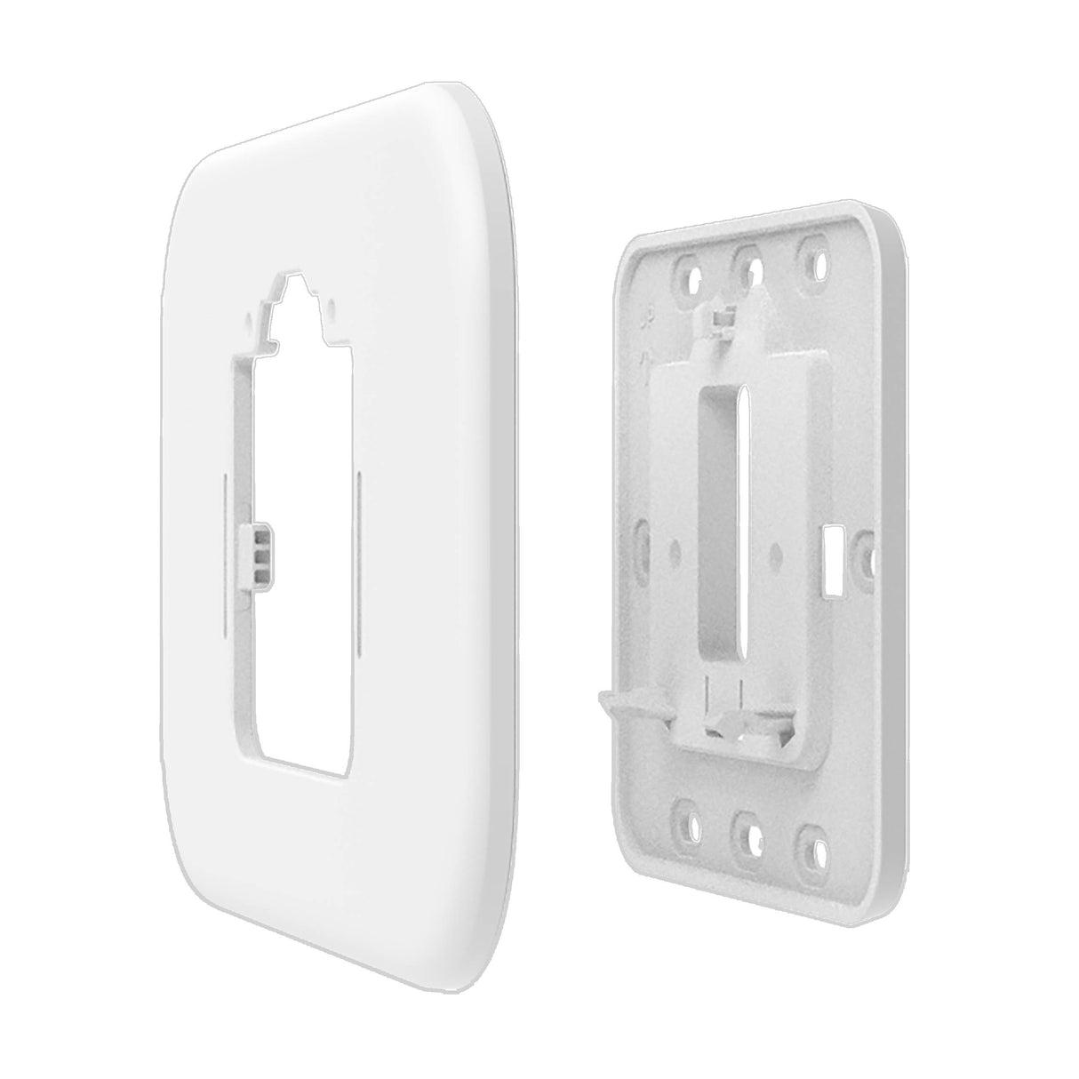 Two Cover Plates & J-Box Adaptor for N100, P200, & S200 Thermostats