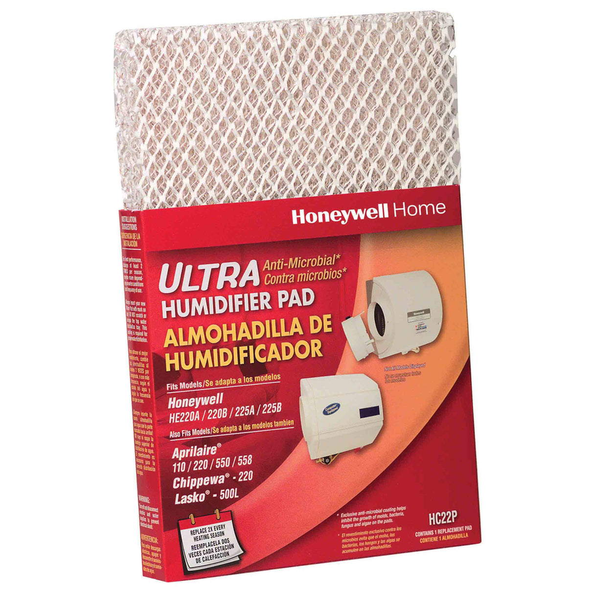 SkuImg;HC22P1001/U;HC22P1001-c2-6.jpg;Anti-Microbial Humidifier Pad For Bypass Humidifiers