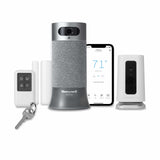 ProdImg;HSHSSTARTER;HSHSSTARTERC1-c1-6.jpg;Honeywell Home Starter Kit with C1 Camera Bundle