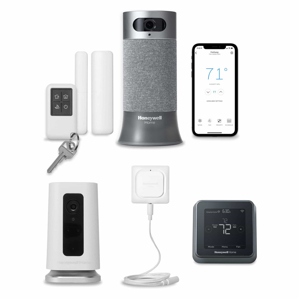 ProdImg;HSHSSUPER;HSHSSUPER-c1-6.jpg;Honeywell Home Smart Home Security Bundle