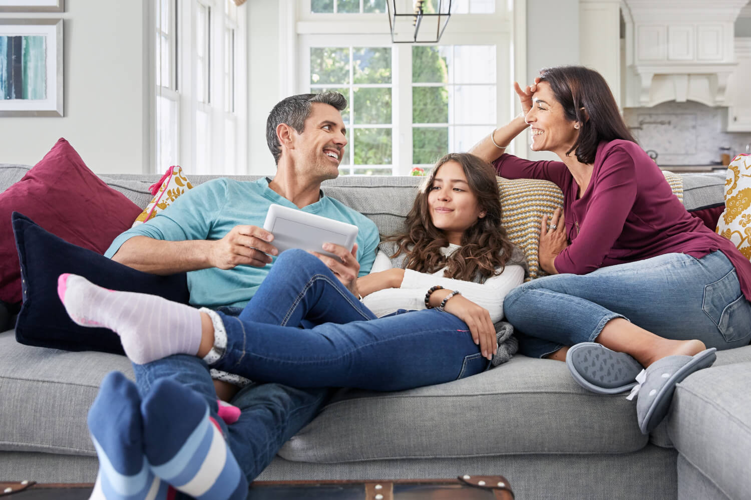 Our whole family, brought together to protect yours