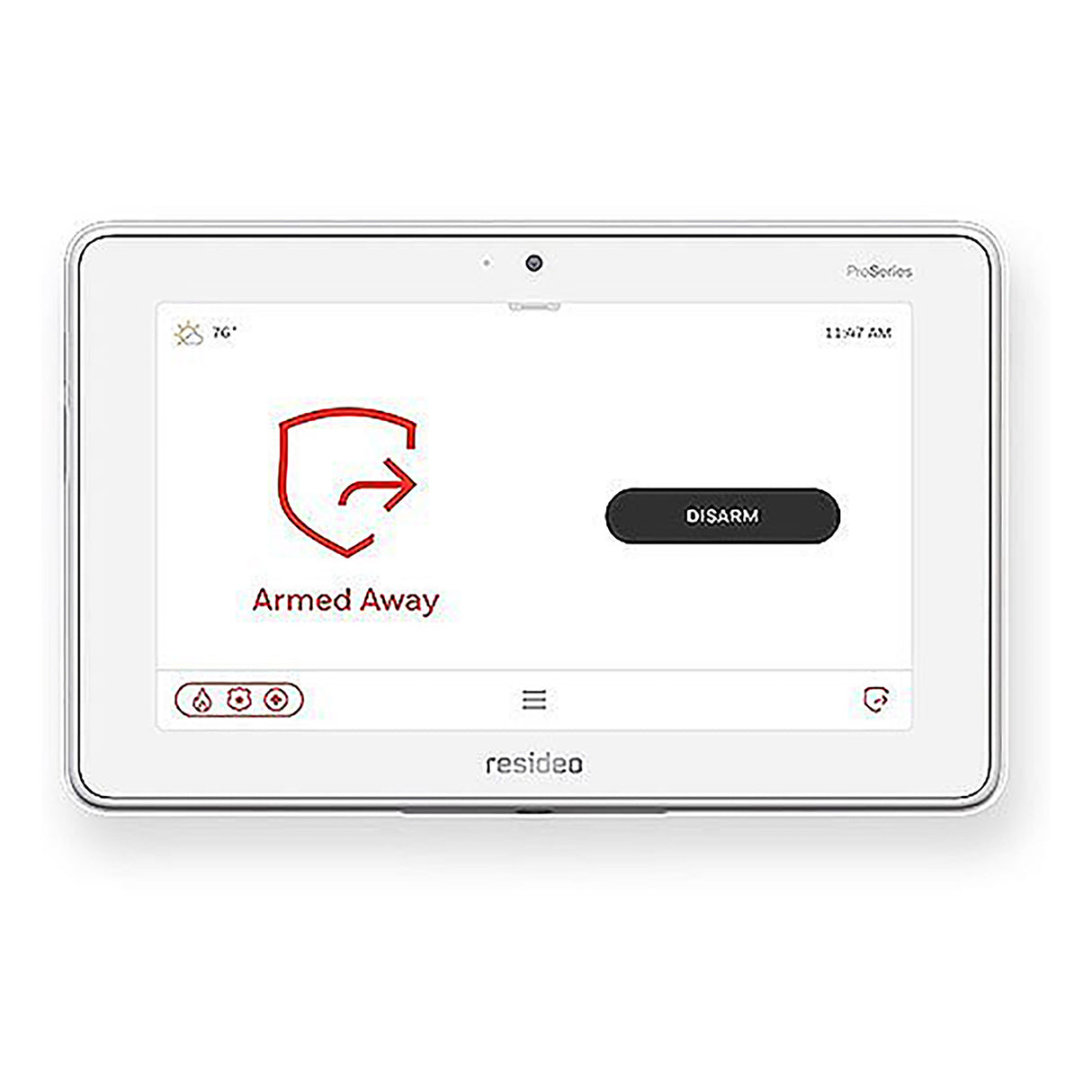 ProSeries 7 inch Wireless Touchscreen Front View