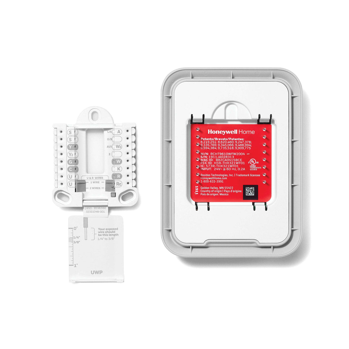 SkuImg;RCHT9610WFSW2003/U;RCHT9610WFSW2003W-c10-6.jpg;T9 Smart Thermostat with Sensor by Resideo
