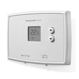 SkuImg;RTH111B1042/E1;RTH111B1042-c2-6.jpg;Honeywell Home Non-Programmable 1 heat 1 cool Thermostat Angled