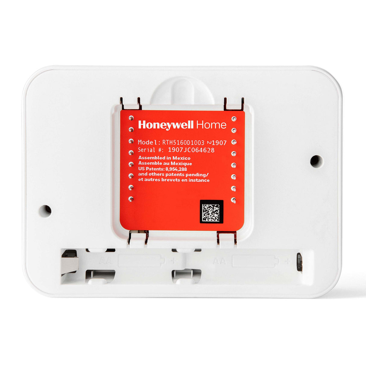 SkuImg;RTH5160D1016/E;RTH5160D-c5-6.jpg;RTH5160 Series Non-Programmable Thermostat