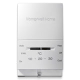Mercury free 1heat-1cool stage thermostat for single stage low voltage systems