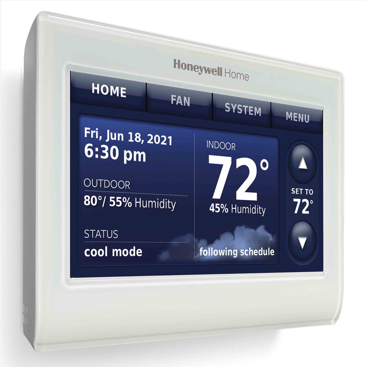 SkuImg;THX9421R5021WW/U;THX9421R5021WW-c4-6.jpg;Prestige 2-Wire  IAQ high definition color touchscreen Thernmostat